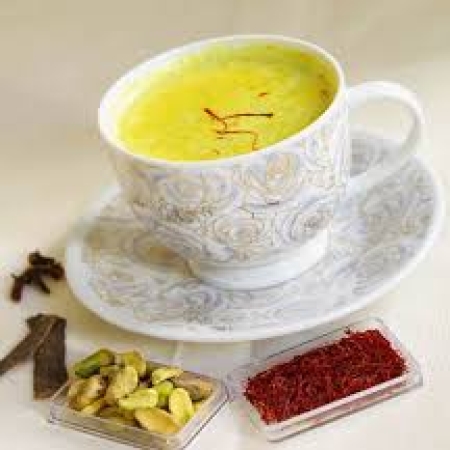 شیر چای زعفران